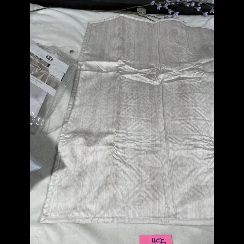 NIB Hotel Collection Woodrose Quilted (1 ) Euro European‎ Pillow Sham - Picture 10 of 12